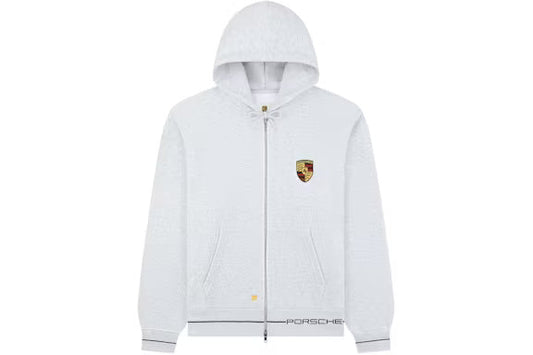 Aime Leon Dore x Porsche Full Zip Hoodie Grey