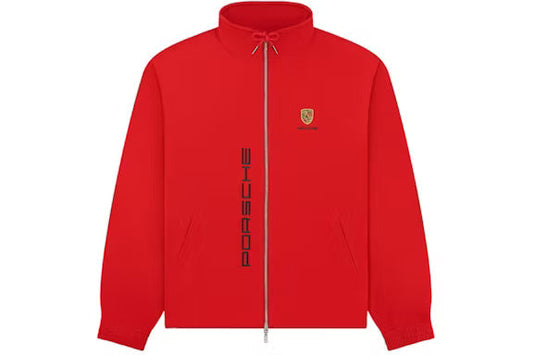 Aime Leon Dore x Porsche Nylon Track Jacket Red