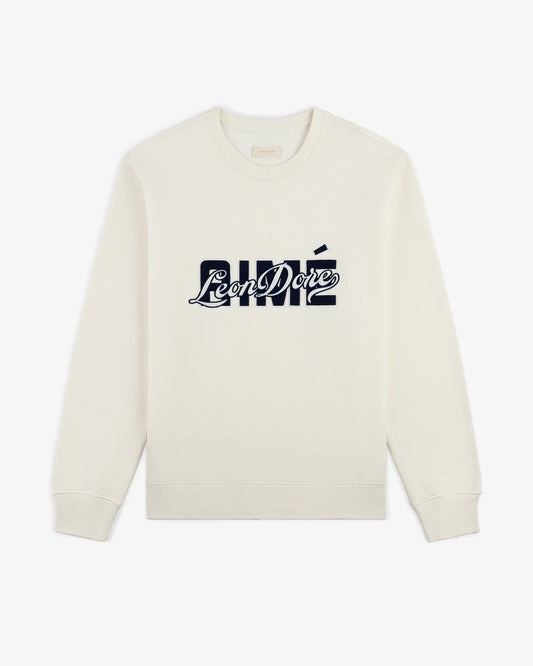 Overlay Logo Crewneck Sweatshirt